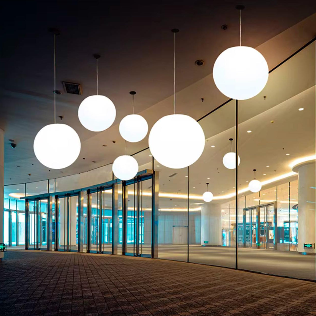 Milky Ball Pendant Light