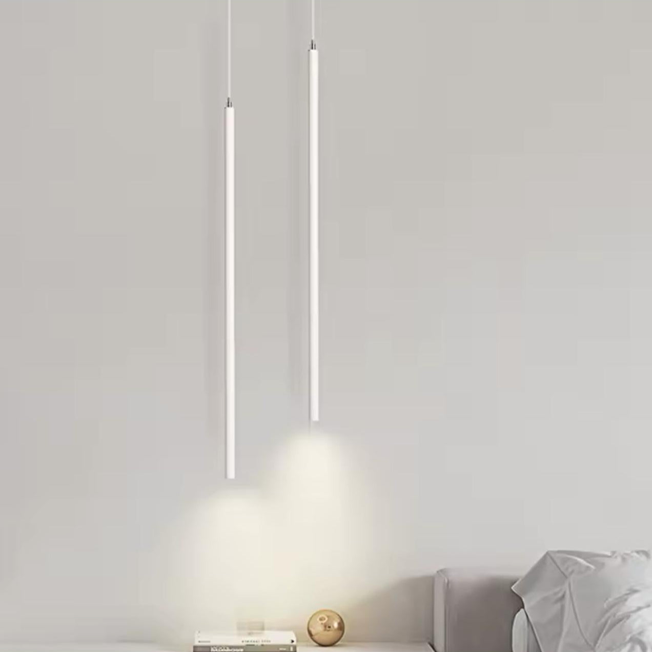 Tall Cylinder Pendant Light