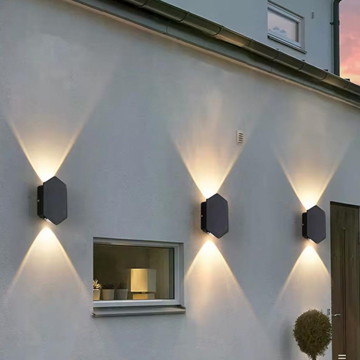 Wall Lamp Bat Shape