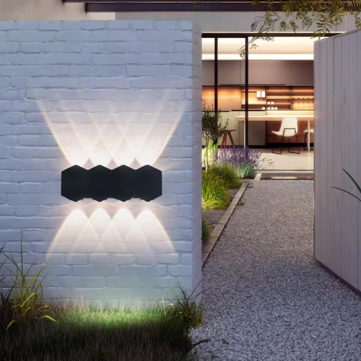 Wall Lamp Bat Shape