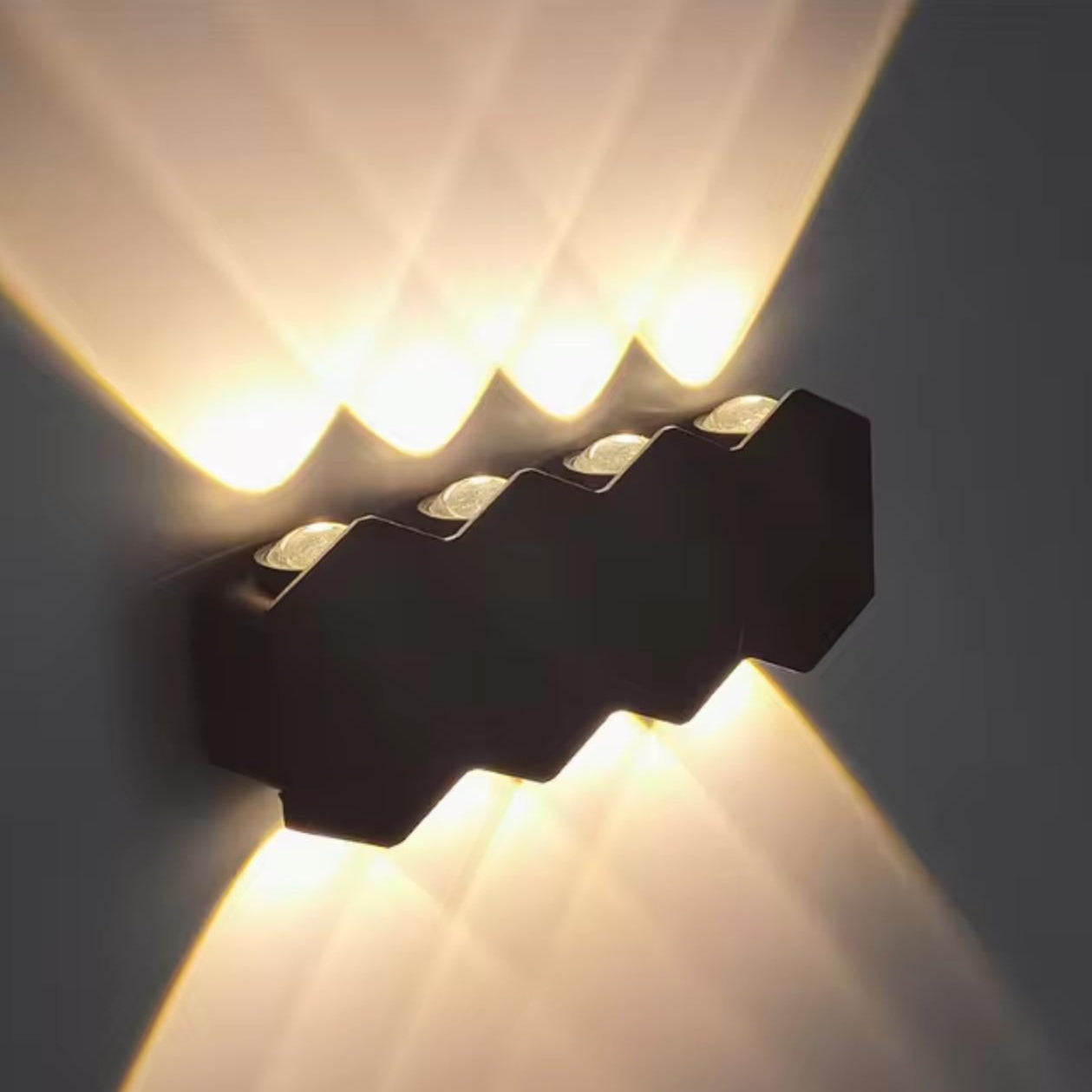 Wall Lamp Bat Shape