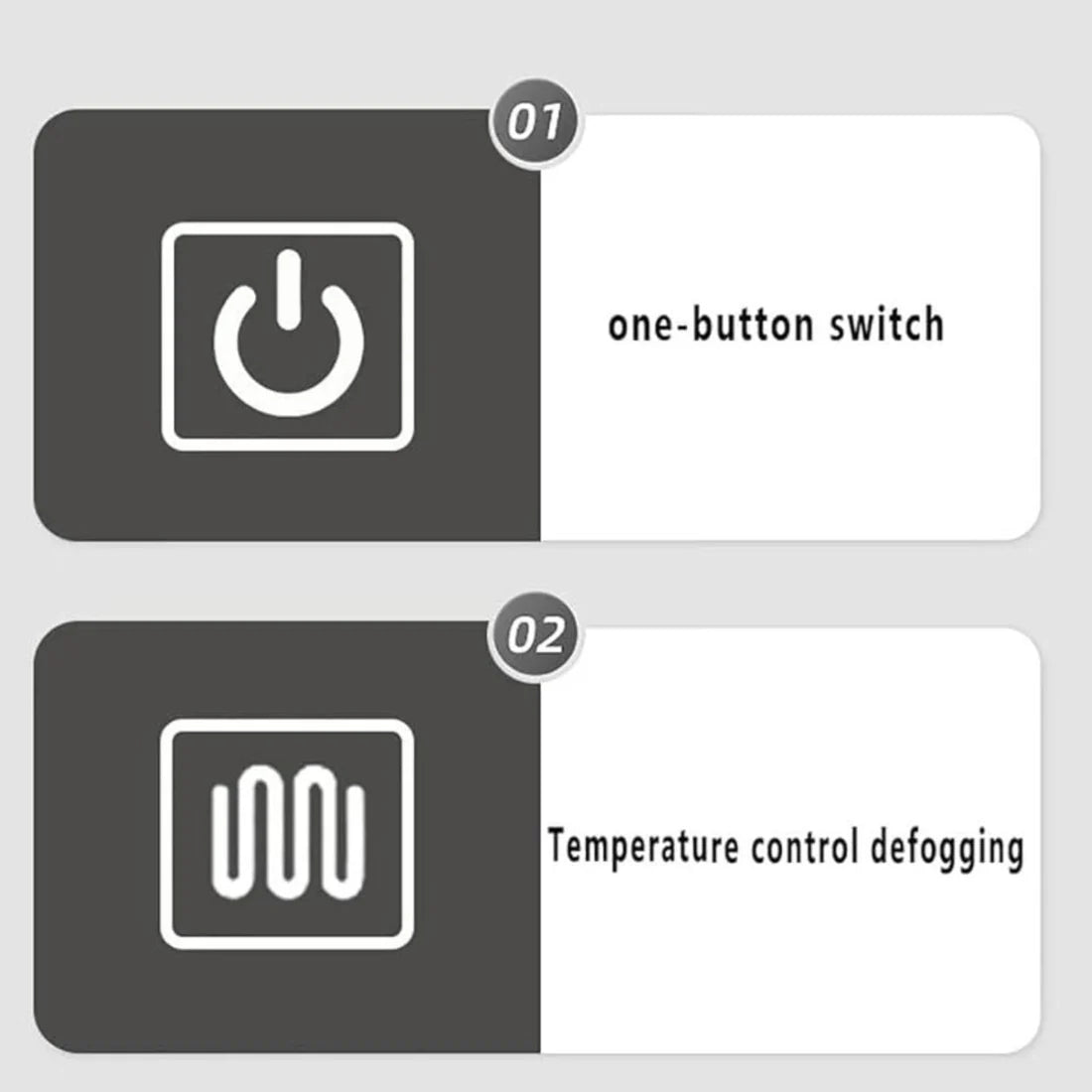Smart Mirror Touch Led Light 2009