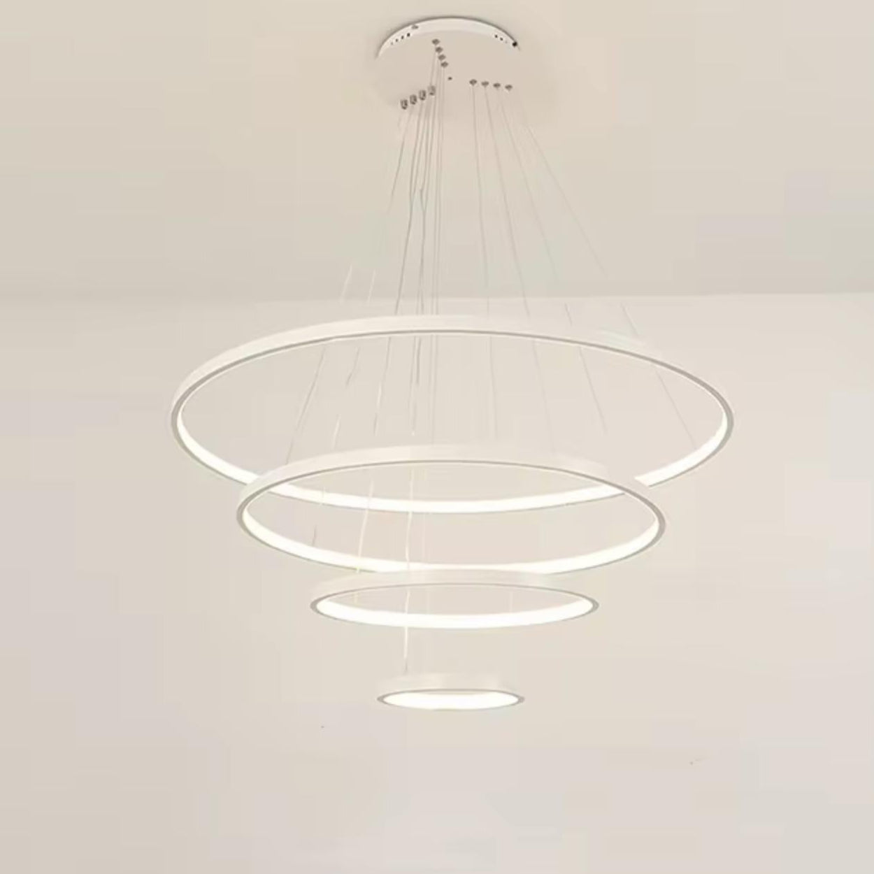 Modern Led Rings Chandelier