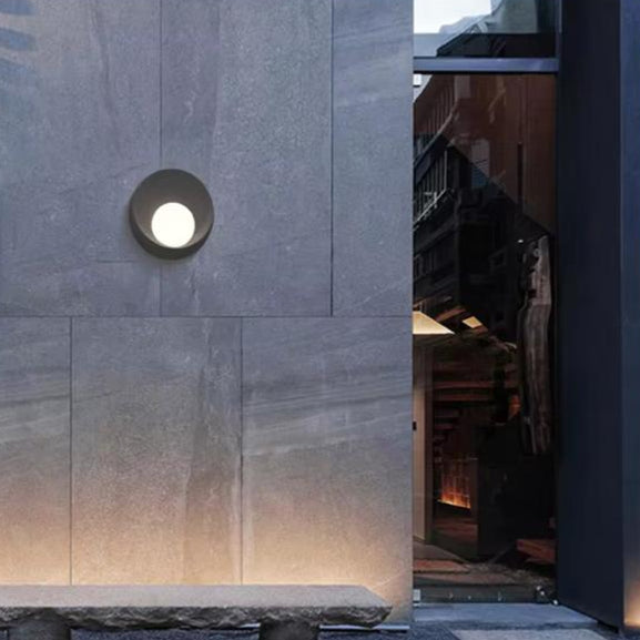Round Shell Wall Lamp