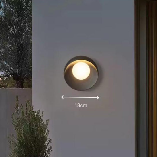 Round Shell Wall Lamp