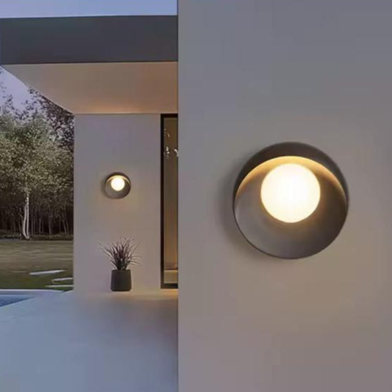 Round Shell Wall Lamp