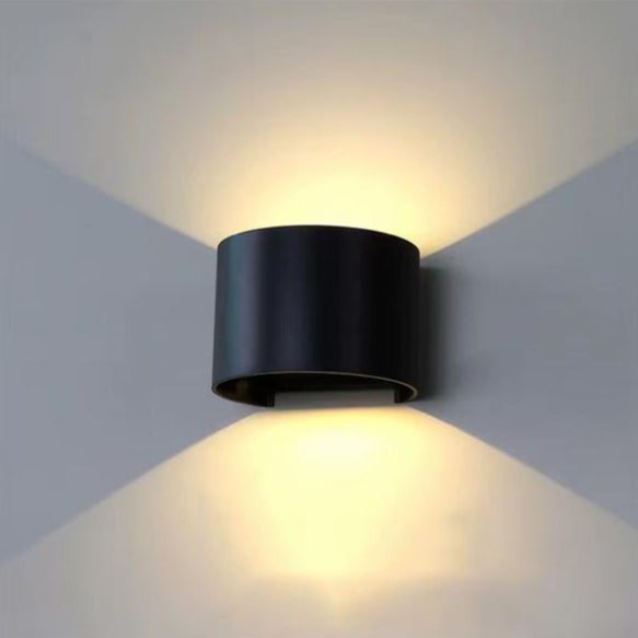 Wall Lamp Adjustable Beam Angle Round Shape