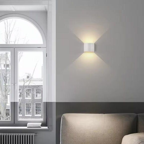 Wall Lamp Adjustable Beam Angle Round Shape