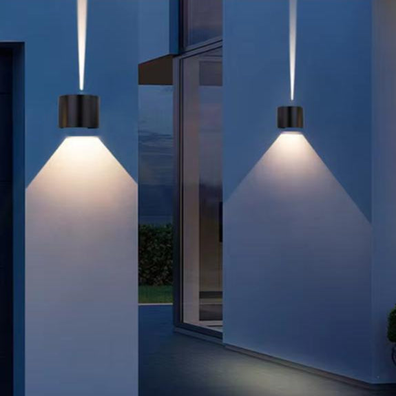 Wall Lamp Adjustable Beam Angle Round Shape