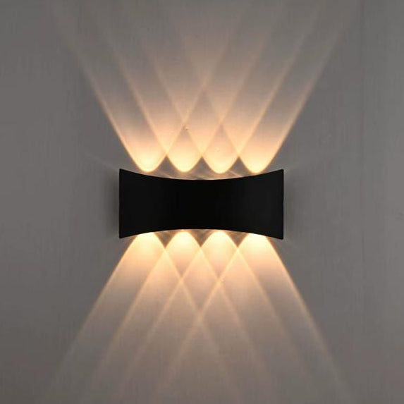 Modern Wall Lamp Up-Down Curve Shape