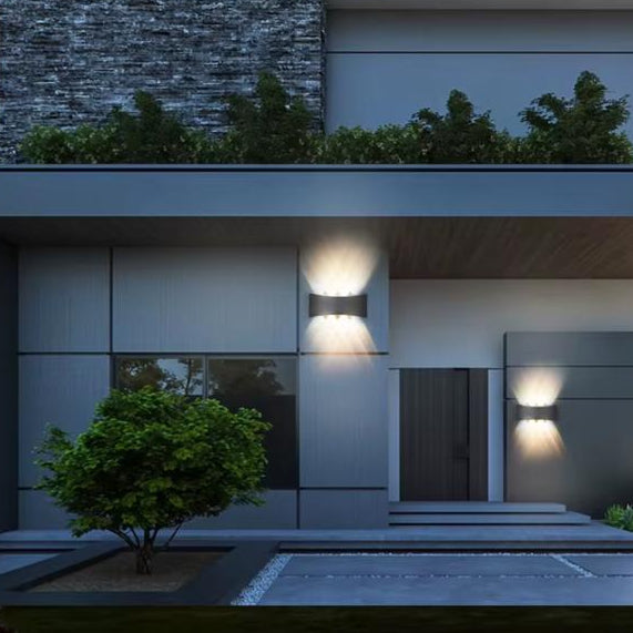 Modern Wall Lamp Up-Down Curve Shape