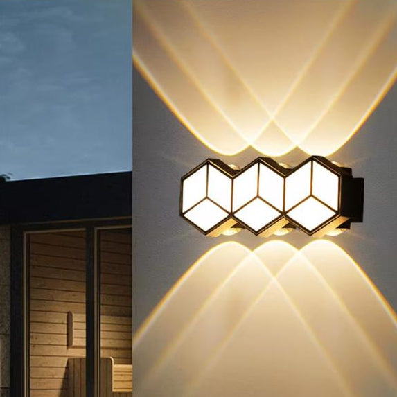 Peace Sign Outdoor Wall lamp