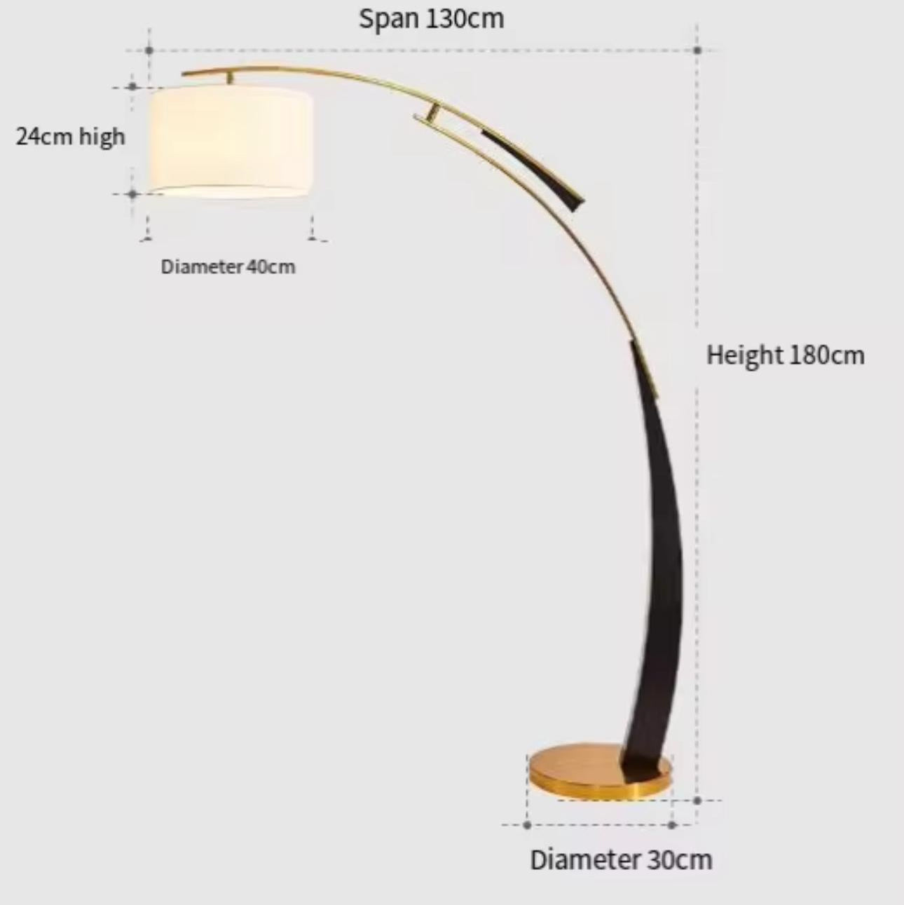 Luxury Arc Modern Floor Lamp