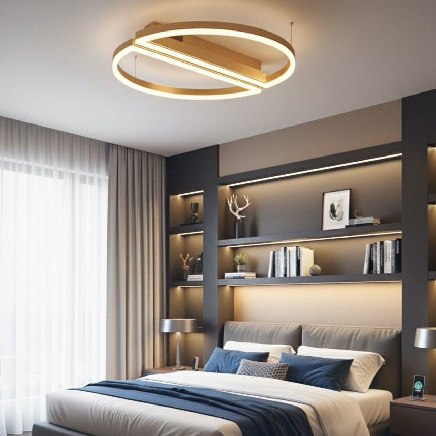 Modern Half Moon Ceiling