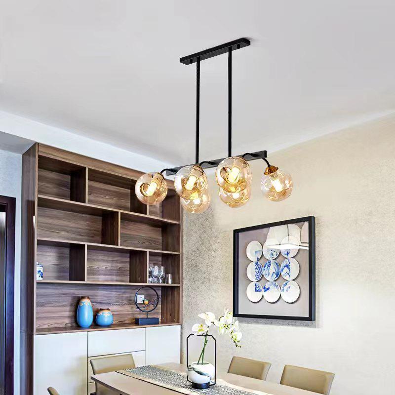 Modern Glass Balls Chandeliers