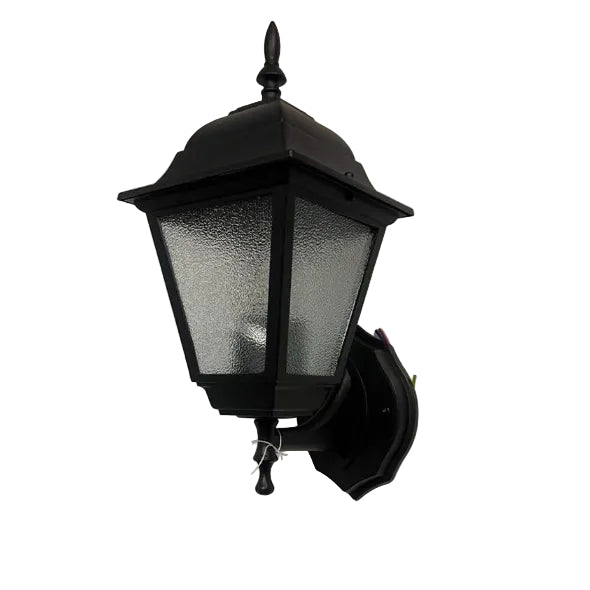 Modern Midnight Lantern Outdoor Wall Lamp