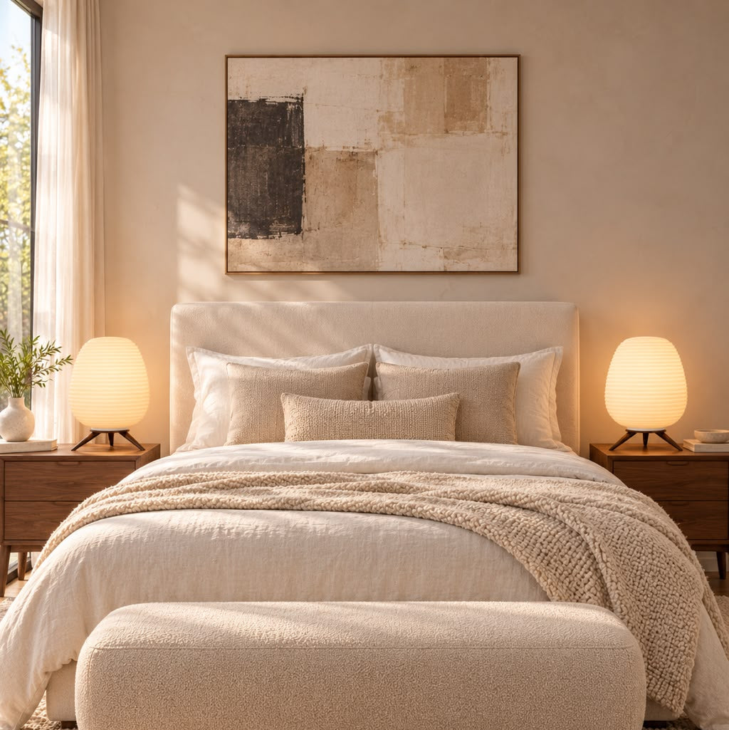 Modern Luma Glass Table Lamp