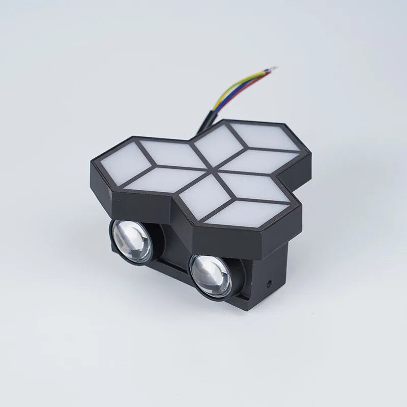 Modern Geometric Hexagon Wall Lamp