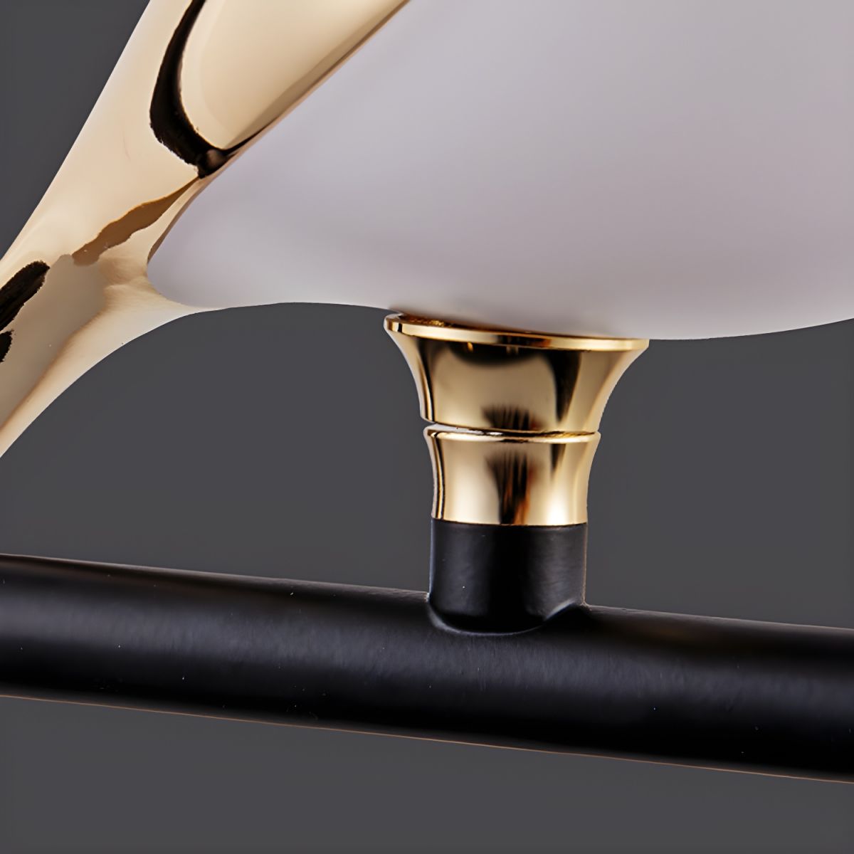 Modern Round Bird's Branch Chandelier
