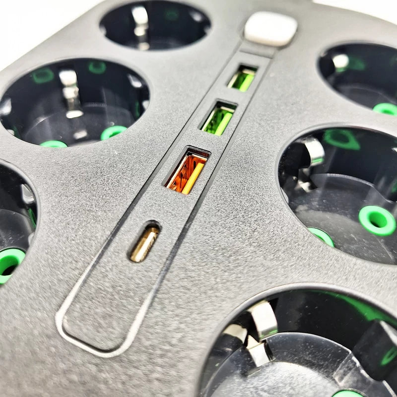Extension Power Socket with USB & Switch