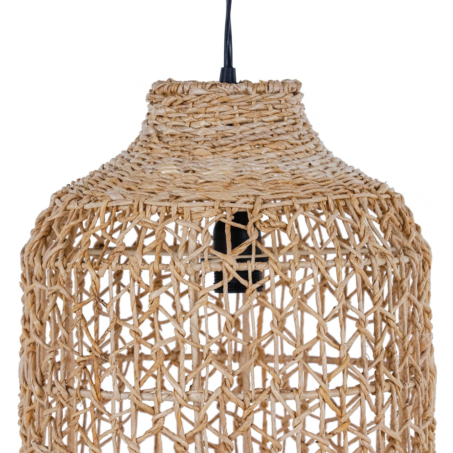 Tall Lili Natural Pendant Light