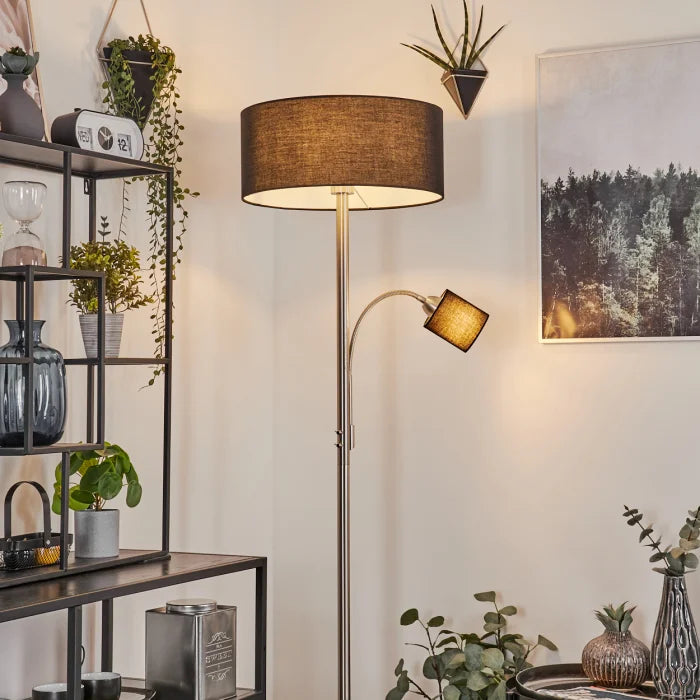 Motel Double Head Floor Lamp