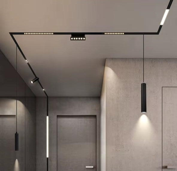 Ultra Thin Surface Magnetic Track Light 48V