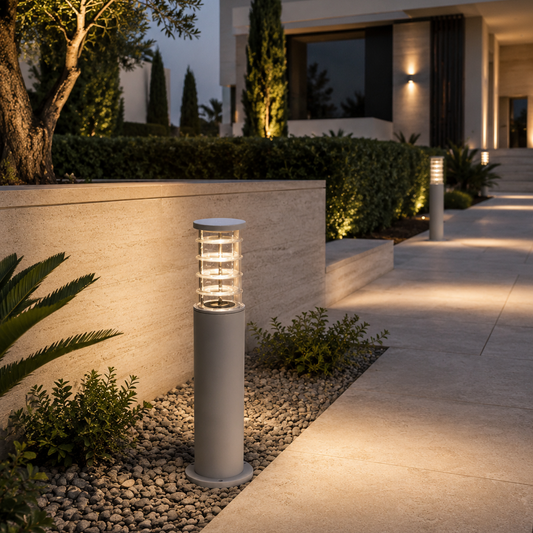 Sconce Flat Head Garden Bollard