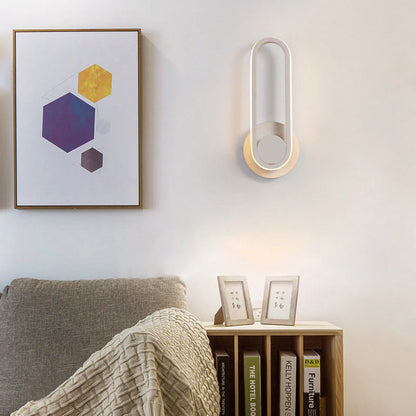 Adjustable Oval Led Wall Lamp