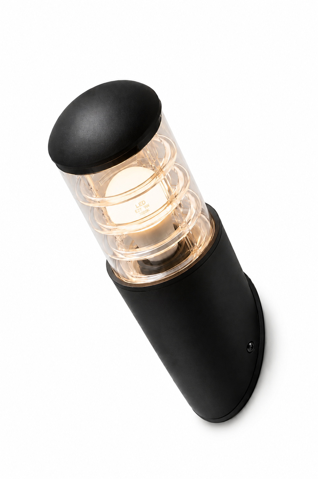 Flat & Bombe Outdoor Wall Lamp