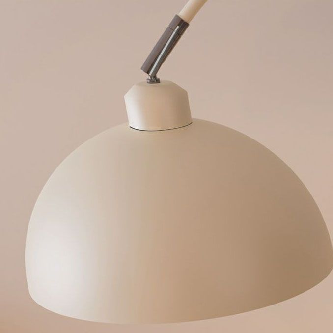 Modern White Industrial Floor Lamp
