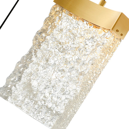 Broken Square Glass pendant Light