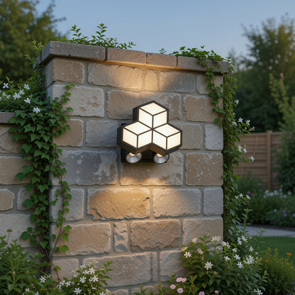 Modern Geometric Hexagon Wall Lamp