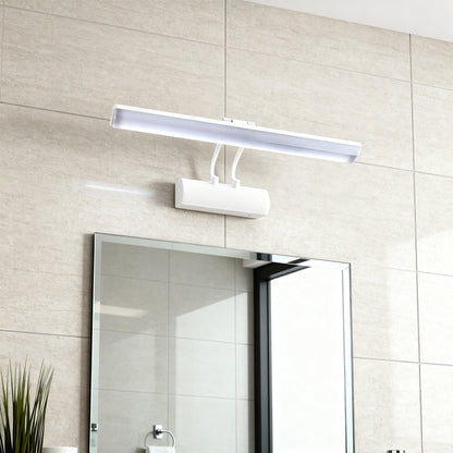 White Linear Mirror Light