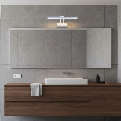 White Linear Mirror Light