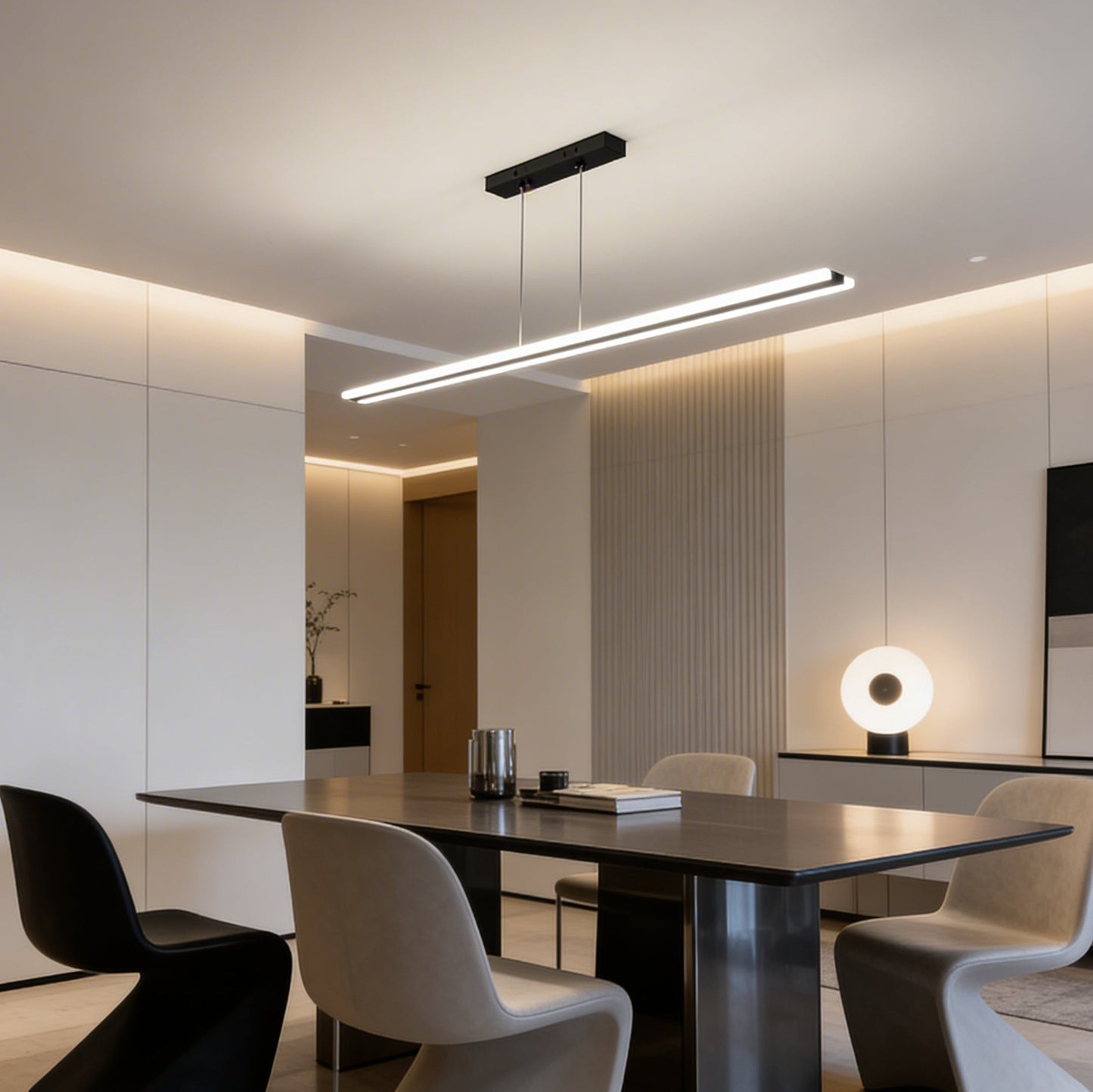 Double Layers Led Acrylic Chandelier