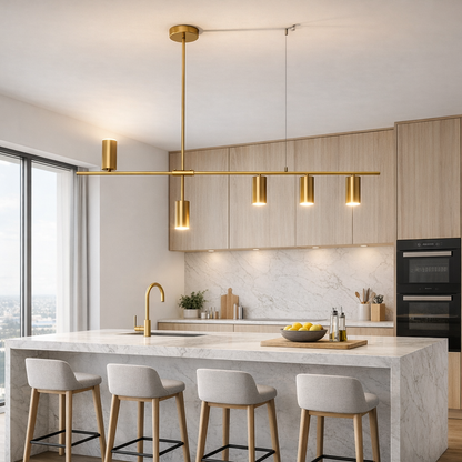 Linear Led Chandelier