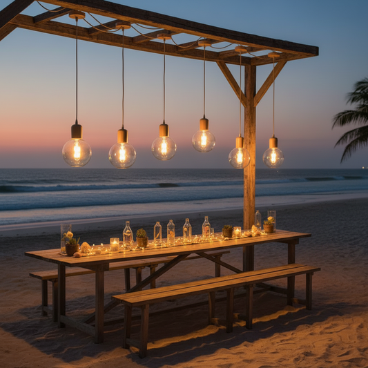 Modern Wood Pendant Light