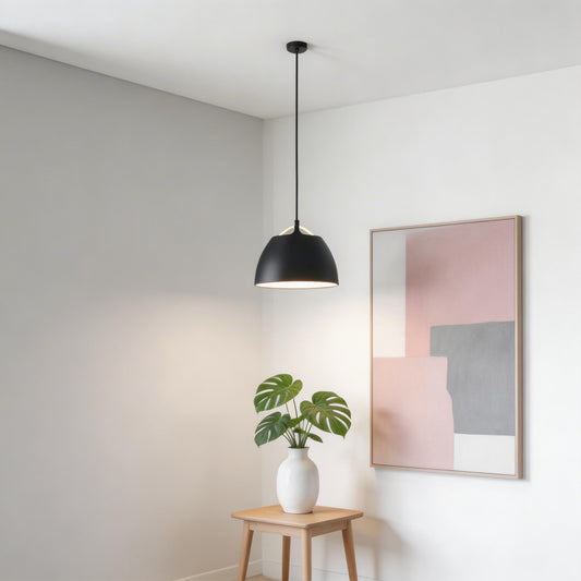Modern Simple Pendant Light Halo Design