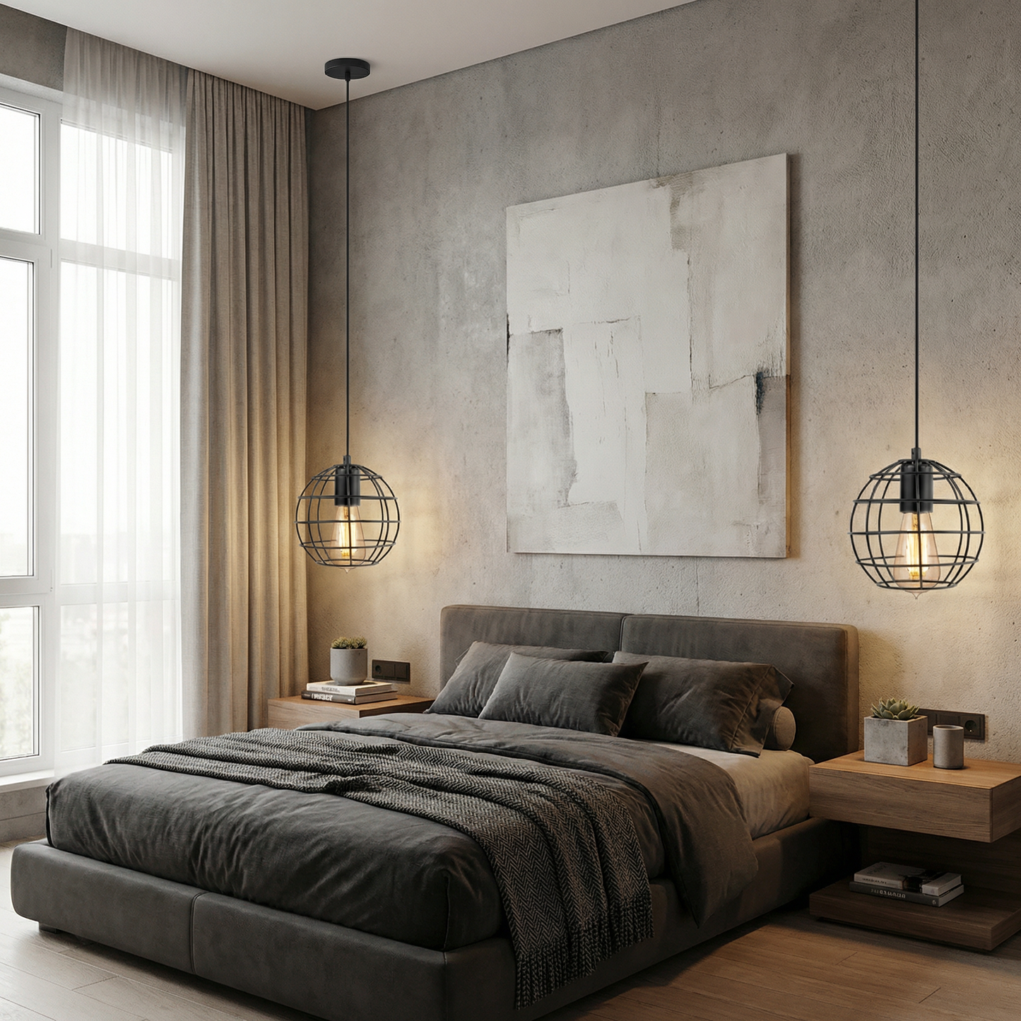 Modern Sphere Pendant Light