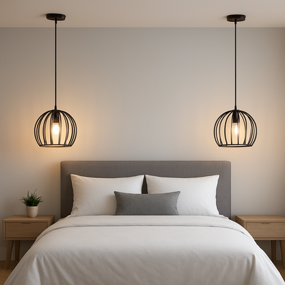 Single Round Head Interior Pendant Light