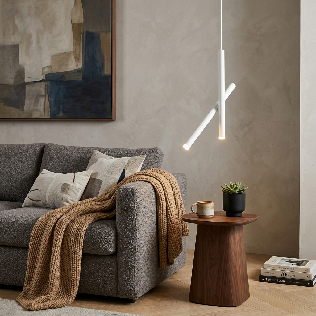Adjustable Double Head Cylinders Pendant Light