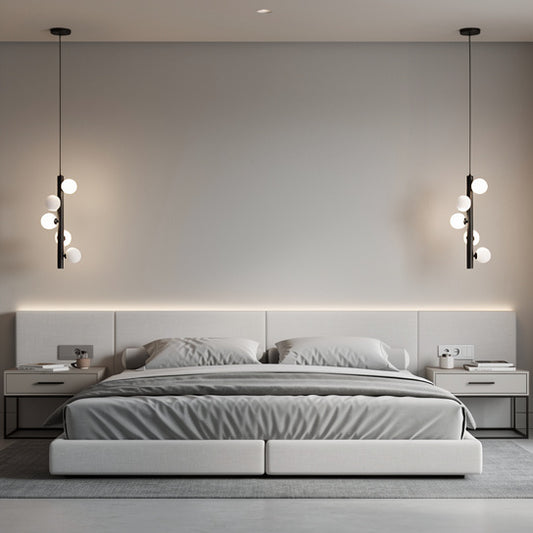 Nova Luce Milky Glass pendant lamp