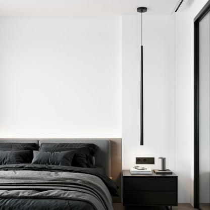 Tall Cylinder Pendant Light