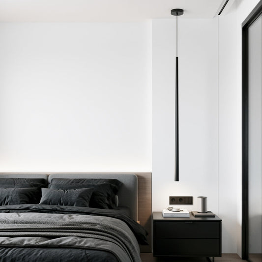 Tall Cylinder Pendant Light