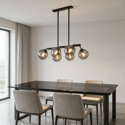 Modern Glass Balls Chandeliers