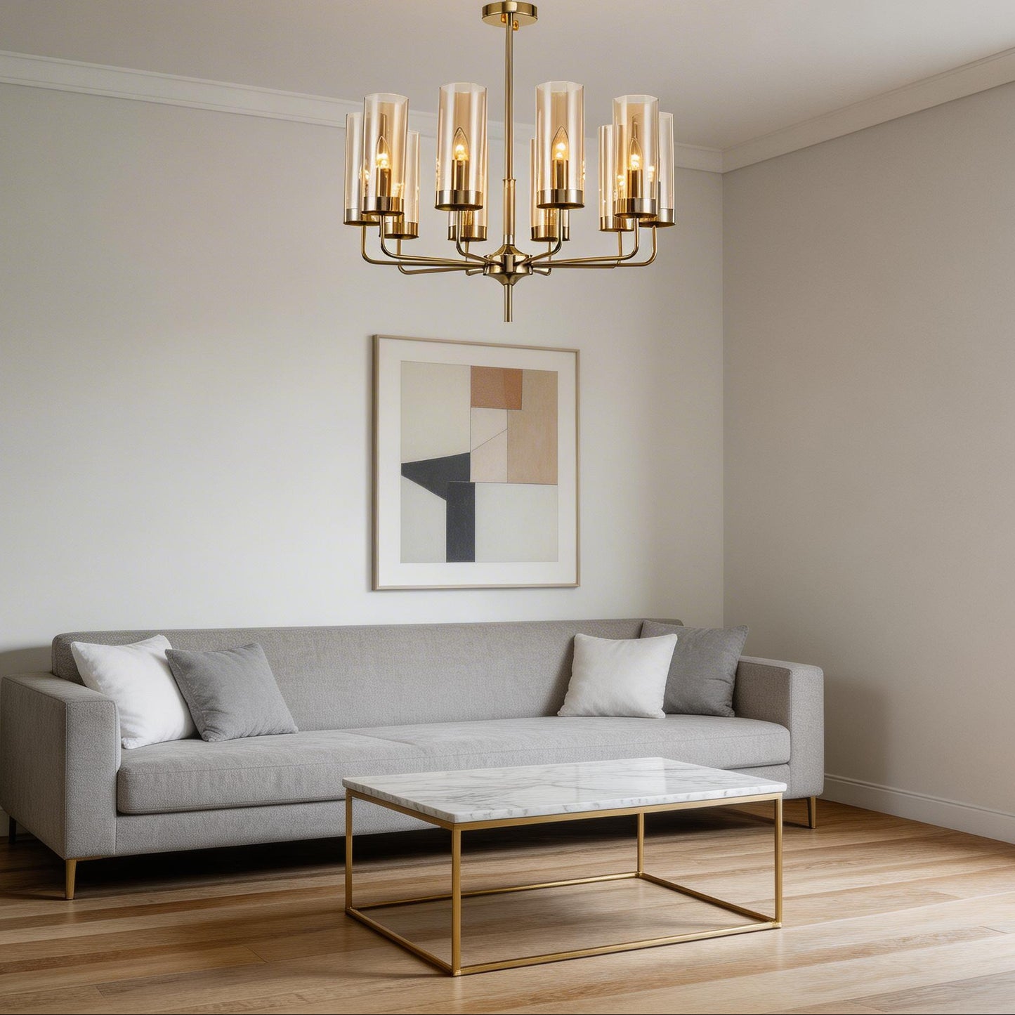 The Lumina Grand Chandelier