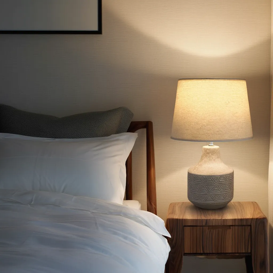Concrete Ceramic Table Lamp