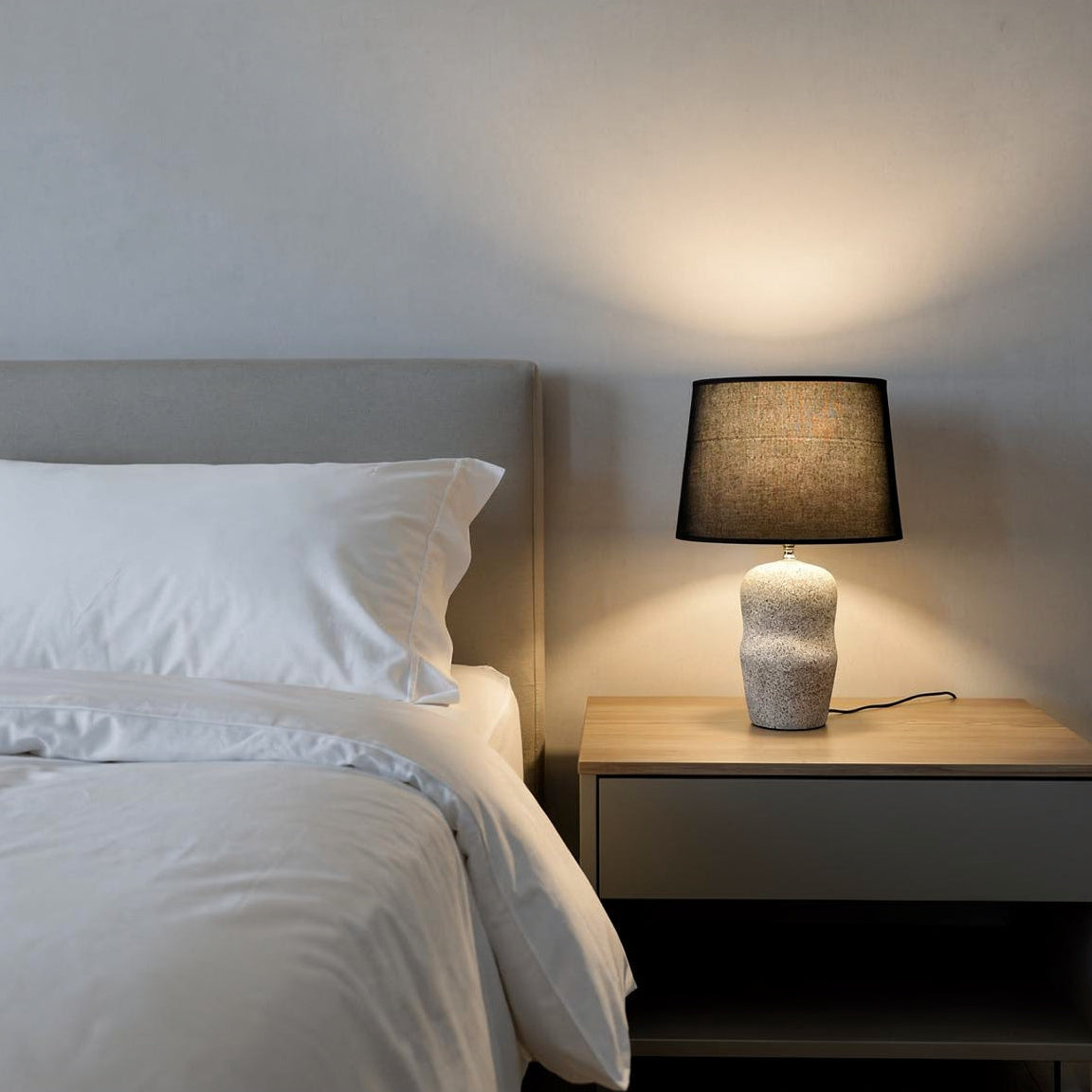 Modern Midnight Vessel Table Lamp
