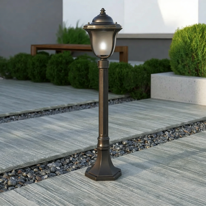 Modern Oxford Garden Bollard